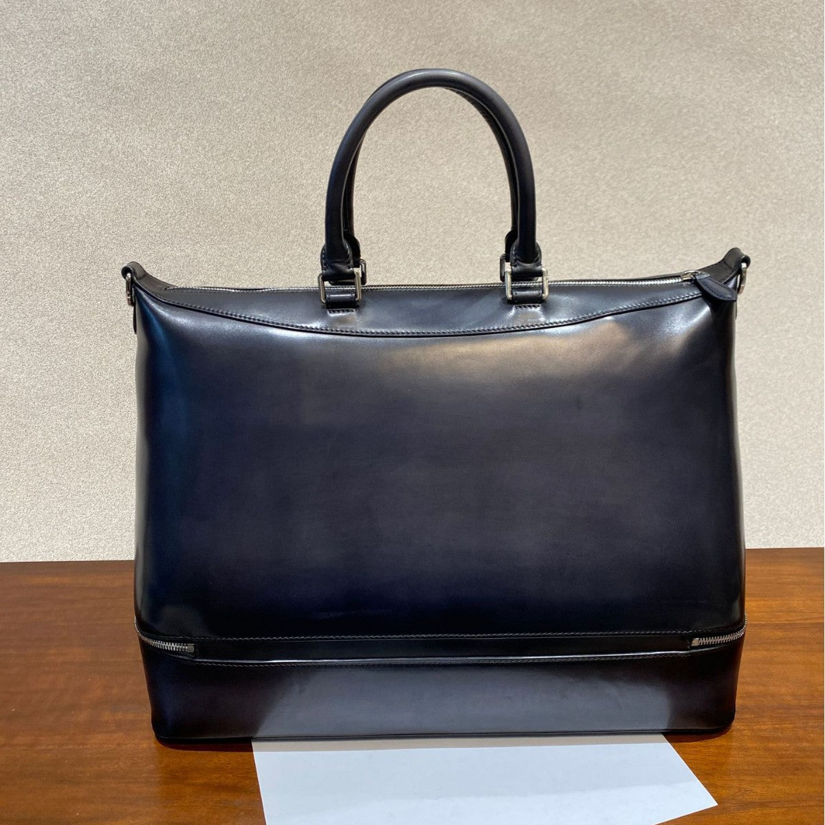 Vintage Leather Men's Travel Tote Bag
