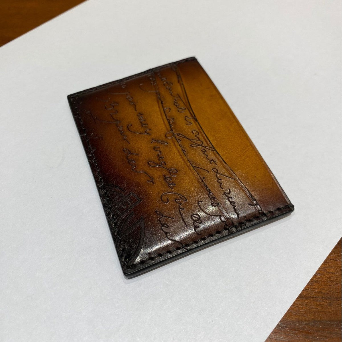 Handcrafted Vintage Card Holder
