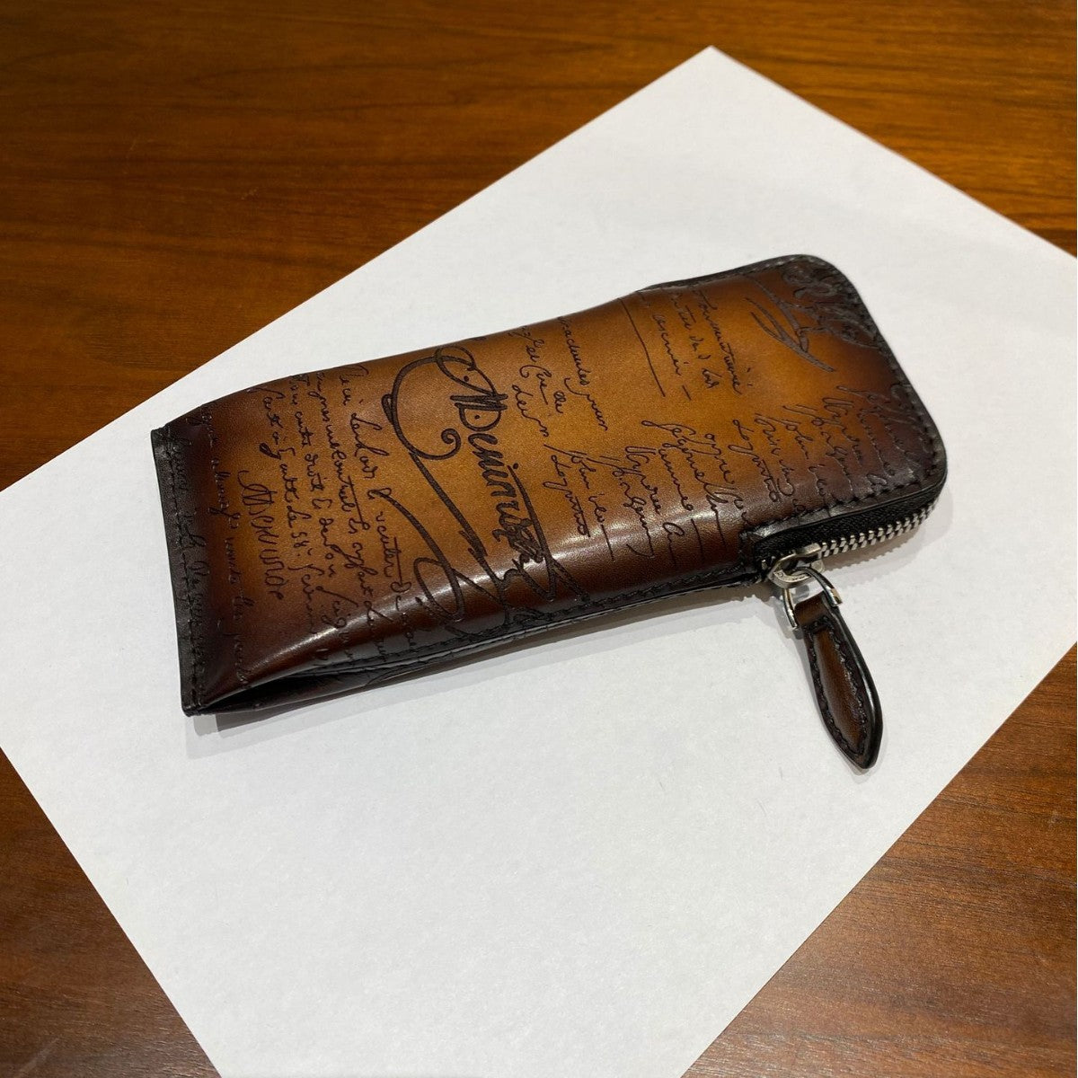 Retro Leather Eyeglasses Case