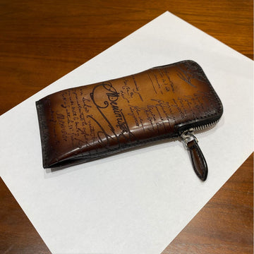 Retro Leather Eyeglasses Case