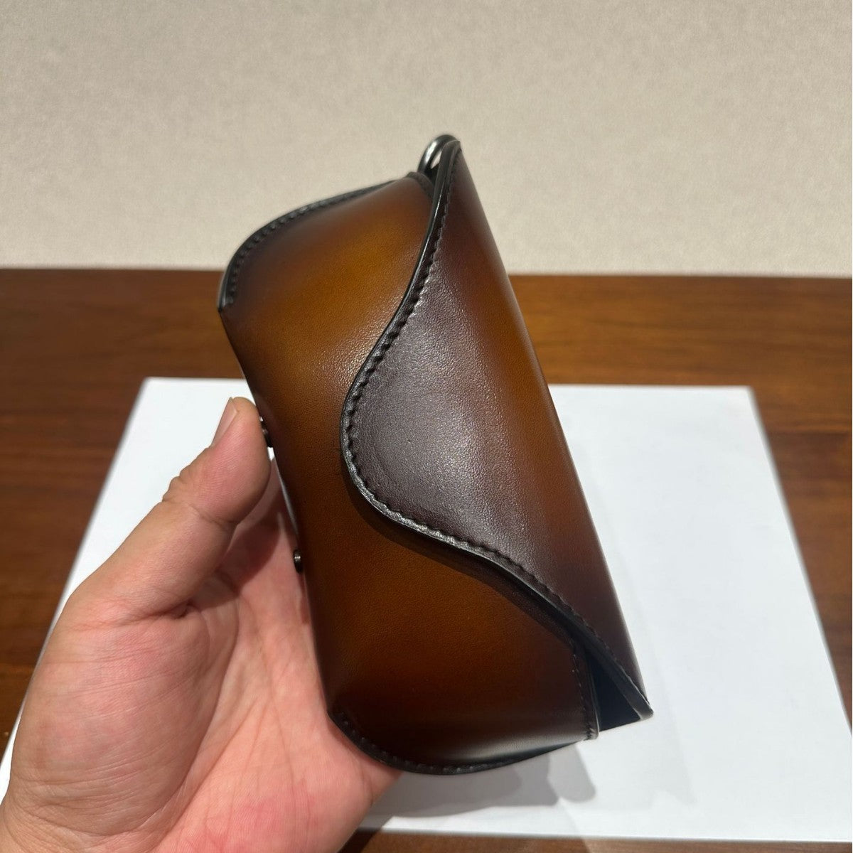 Cowhide Eyeglass Case
