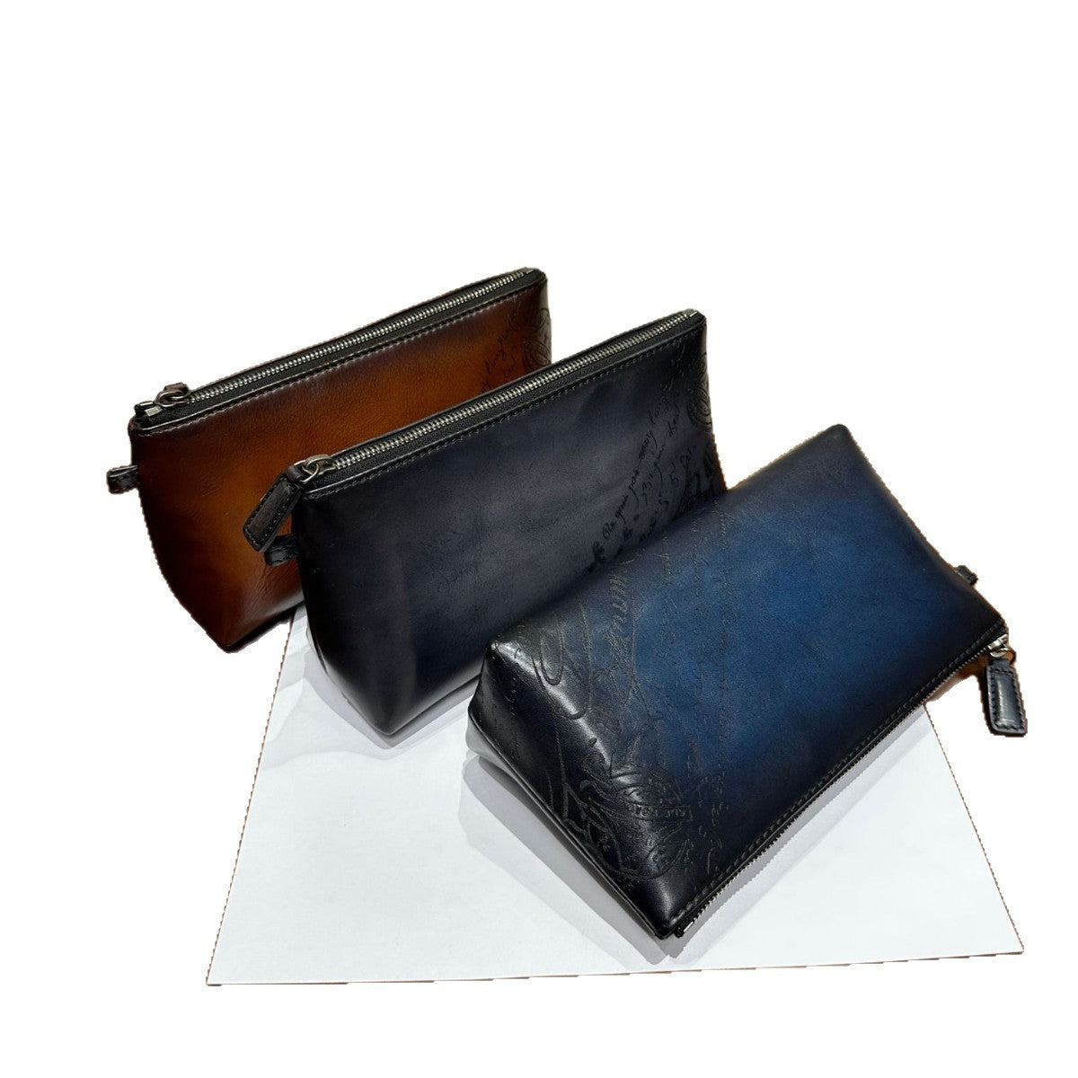 Retro Genuine Leather Men's Clutch & Wrist Bag – Wholesale