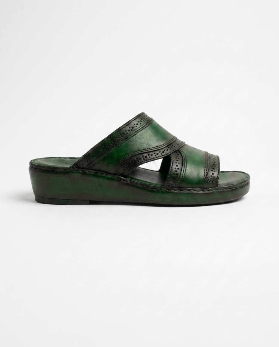 Green Arabic Sandals