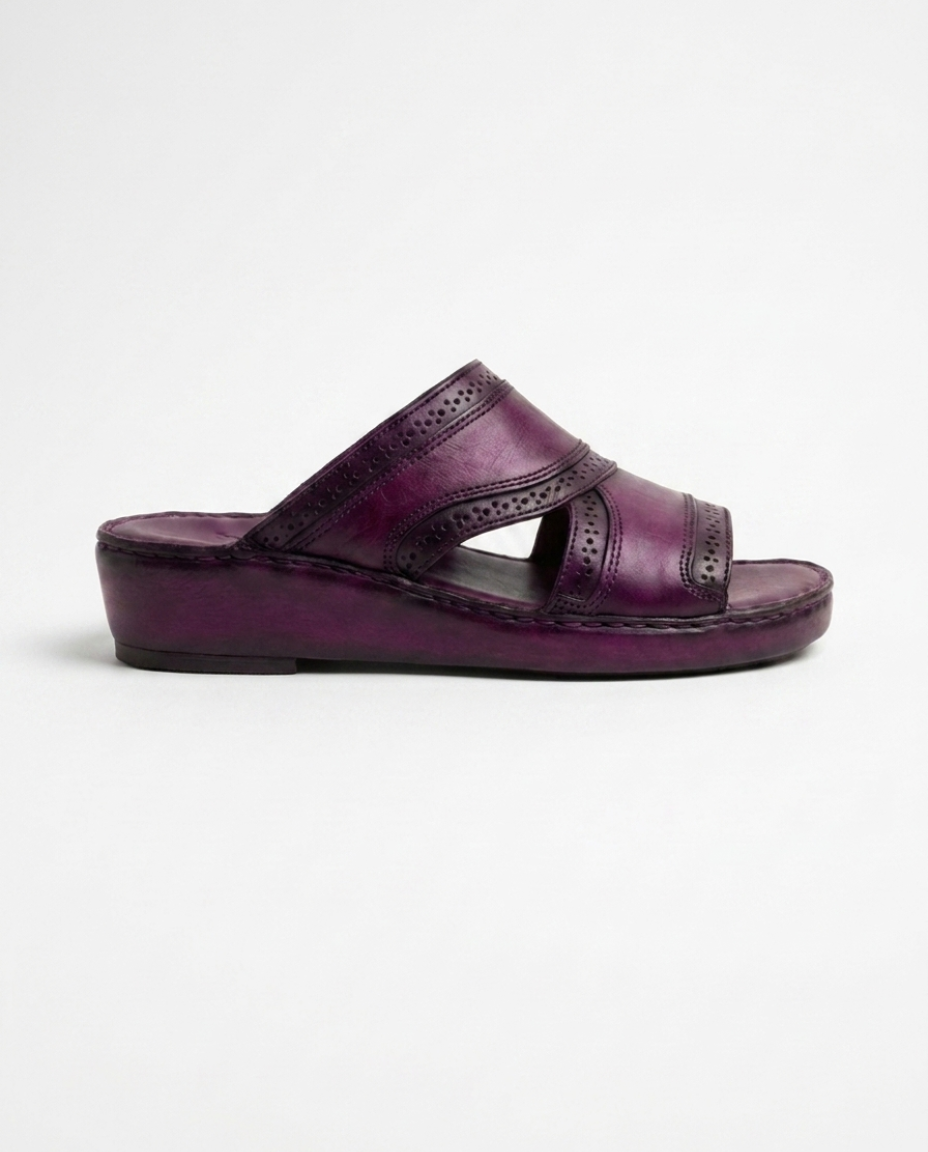 Purple Arabic Sandals